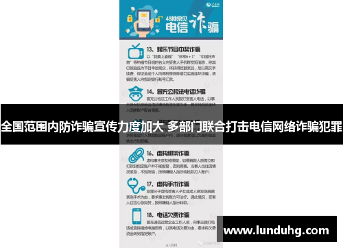 全国范围内防诈骗宣传力度加大 多部门联合打击电信网络诈骗犯罪